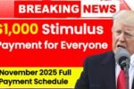 $1,000 Stimulus Payment
