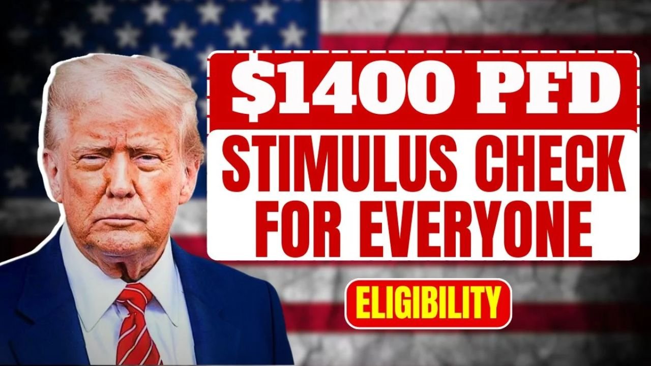 $1400 PFD Stimulus Check