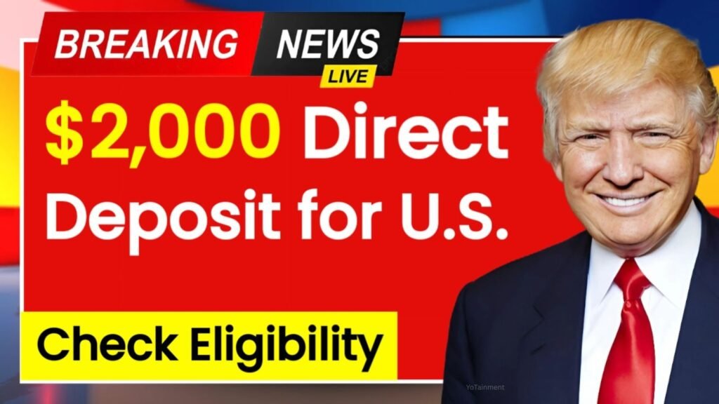 $2,000 Direct Deposit