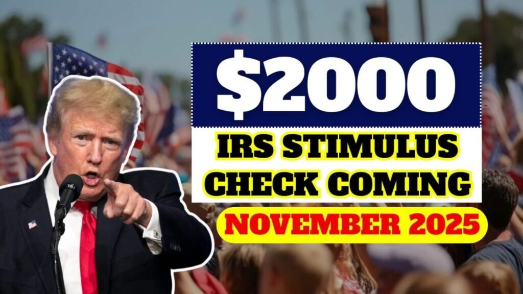 $2000 IRS stimulus check