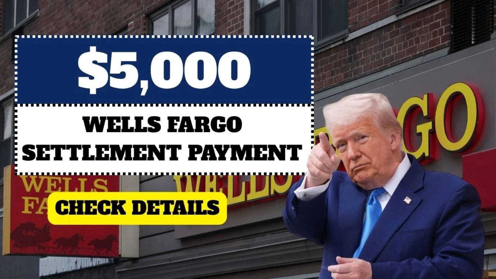 $5,000 Wells Fargo Settlement