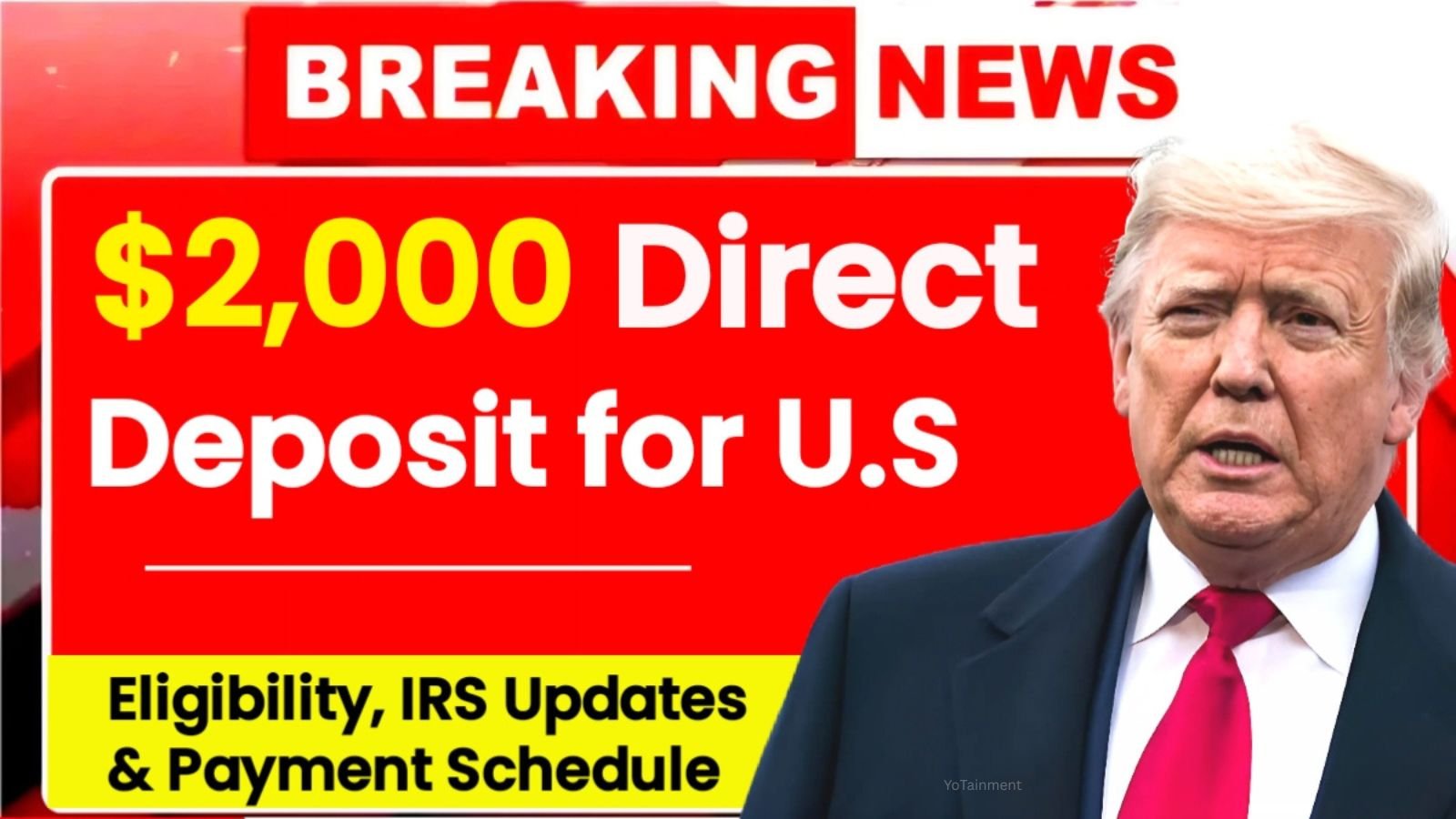 $2,000 Direct Deposit